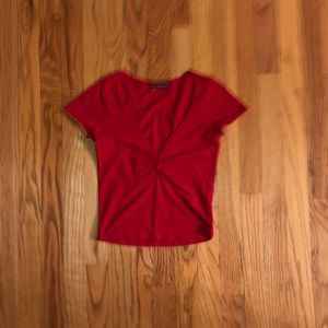 Brandy Melville Red Crop top
